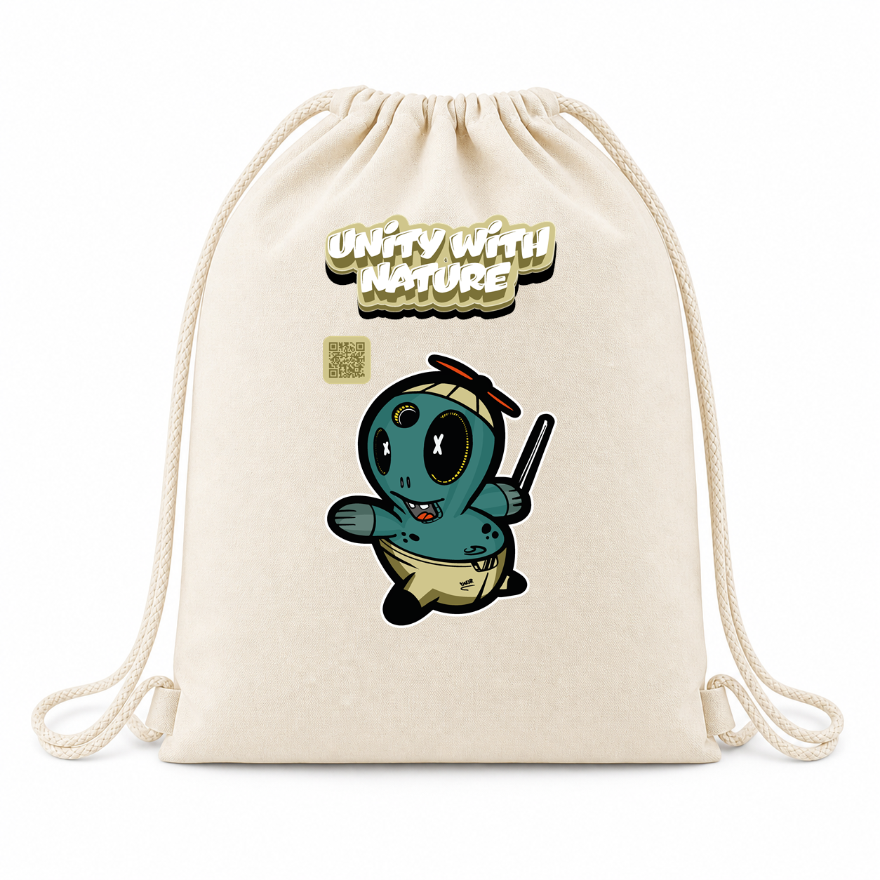 Mell Cotton Drawstring Bag – Unity With Nature