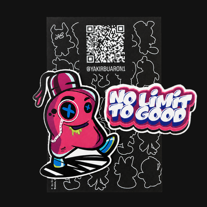 Ploom premium vinyl sticker set with mantra